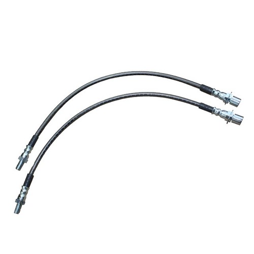 Brake Lines Braided 2-3 Inch (50-75mm) Rear Suitable For Hilux Vigo 05-15(with ABS) (Pair) - VIGOBRBRL3RABS