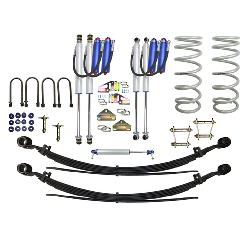 Superior Remote Reservoir 2.0 2 Inch (50mm) Lift Kit Suitable For Toyota LandCruiser 78/79 Series V8 (Kit)