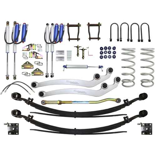 Superior Remote Reservoir 2.0 3 Inch (75mm) Lift Kit Suitable For Toyota LandCruiser 78/79 Series V8 Pre 07/2016 (Kit)