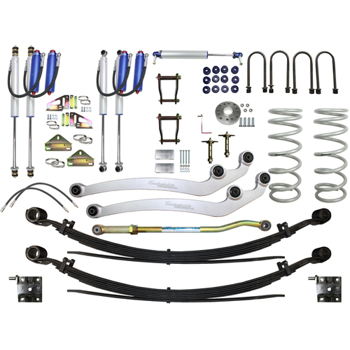 Superior Remote Reservoir 2.0 4 Inch (100mm) Lift Kit Suitable For Toyota LandCruiser 78/79 Series V8 Pre 07/2016 (Kit)