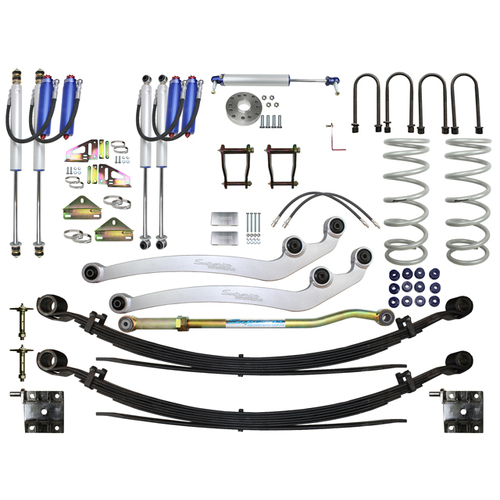 Superior Remote Reservoir 2.0 5 Inch (125mm) Lift Kit Suitable For Toyota LandCruiser 76 Series Pre 07/2016 (Kit)