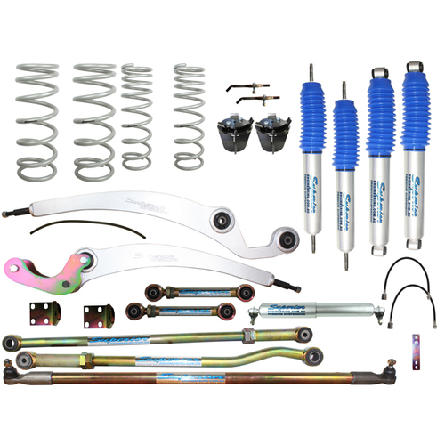 Superior Nitro Gas Twin Tube Superflex 5 Inch (125mm) Lift Kit Suitable For Nissan Patrol GQ (Kit)