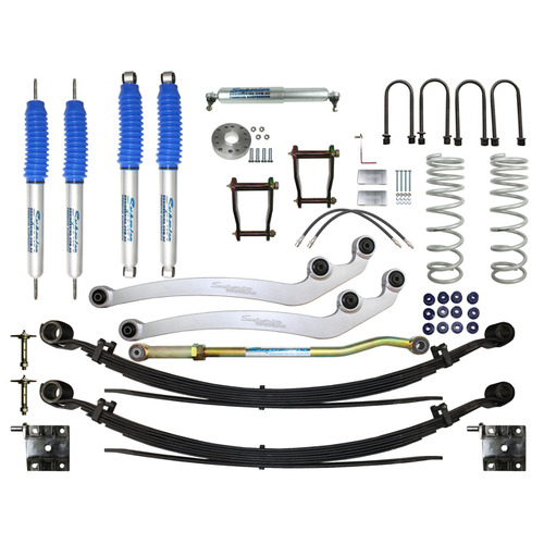 Superior Nitro Gas Twin Tube 5 Inch (125mm) Lift Kit Suitable For Toyota LandCruiser 78/79 Series V8 Pre 07/2016 (Kit)