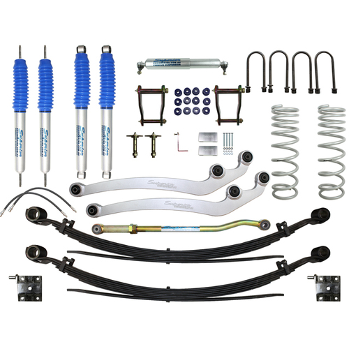 Superior Nitro Gas Twin Tube 3 Inch (75mm) Lift Kit Suitable For Toyota LandCruiser 76 Series Pre 07/2016 (Kit)