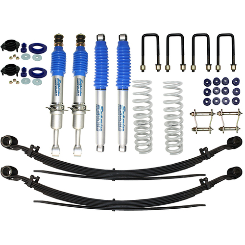 Superior Nitro Gas Twin Tube 2 Inch (50mm) Lift Kit Suitable For Toyota Hilux 2005-15 (Kit)