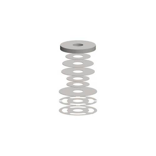 Superior Shock Absorber Shim Stack (90-130 Compression Pack) (Pack)