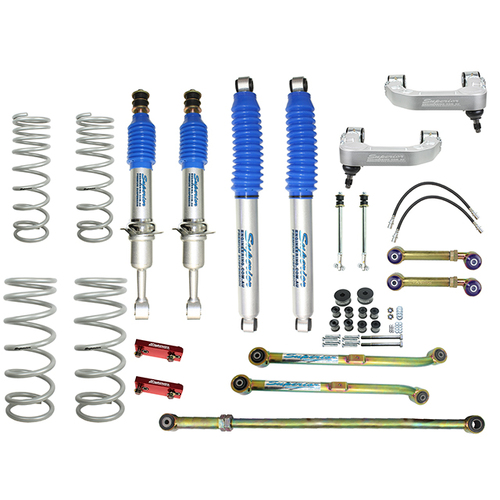 Superior Nitro Gas Twin Tube 4 Inch (100mm) Lift Kit Suitable For Toyota Prado 150 Series 2010-20 (Kit)