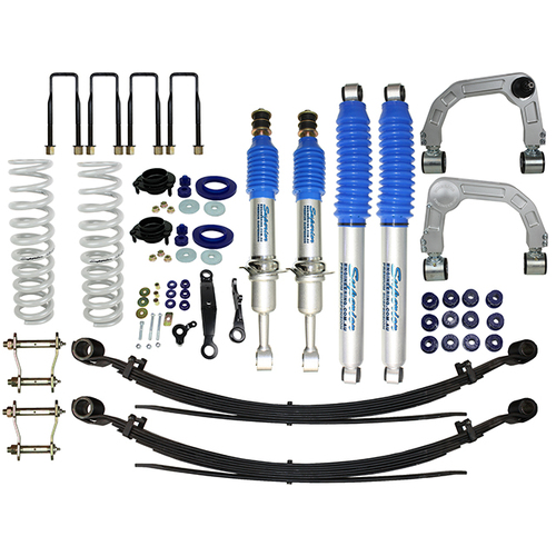 Superior Nitro Gas Twin Tube 3 Inch (75mm) Lift Kit Suitable For Toyota Hilux 2015 on (Kit)