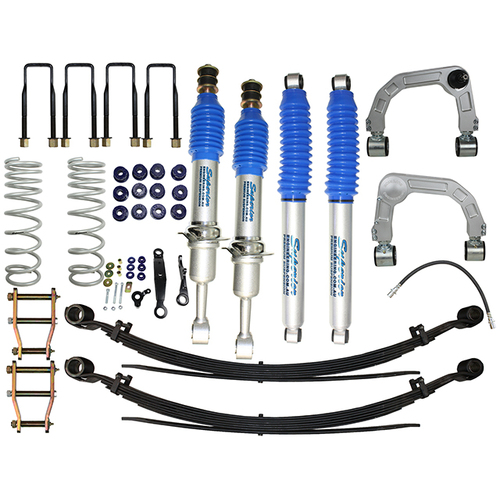 Superior Nitro Gas Twin Tube 4 Inch (100mm) Lift Kit Suitable For Toyota Hilux 2015 on (Kit)