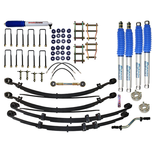 Superior Nitro Gas Twin Tube 3 Inch (75mm) Lift Kit Suitable For Toyota Hilux/4Runner/Surf SAF (Kit)