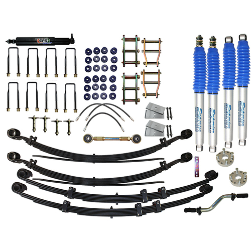 Superior Nitro Gas Twin Tube 4 Inch (100mm) Lift Kit Suitable For Toyota Hilux/4Runner/Surf SAF (Kit)