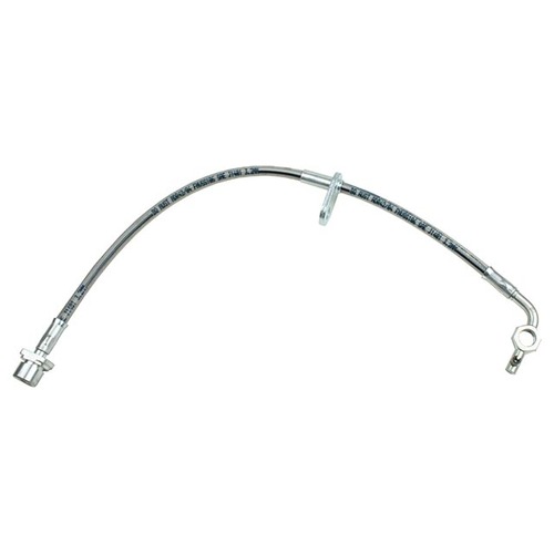 Brake Line Braided 2 Inch (50mm) Front Suitable For LandCruiser 100 Series (Each) - L1IFSBRBRL2F