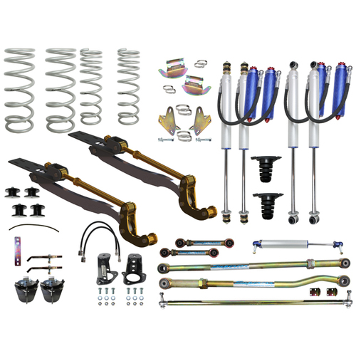 Superior Remote Reservoir 2.0 Hybrid 5 Link Lift Kits Suitable For Nissan Patrol GQ (Kit) - SUP-RR-5LINKKTGQ-XXX