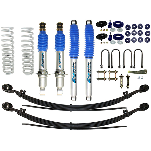 Superior Nitro Gas Twin Tube 2 Inch (50mm) Lift Kit Suitable For Nissan Navara NP300 2015-20 Leaf Rear(Kit)