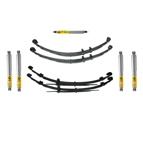 Superior 2 Inch (50mm) Lift Kit Suitable For Nissan Patrol MK with Tough Dog 41mm Shocks (Kit) - MKSTFRT41