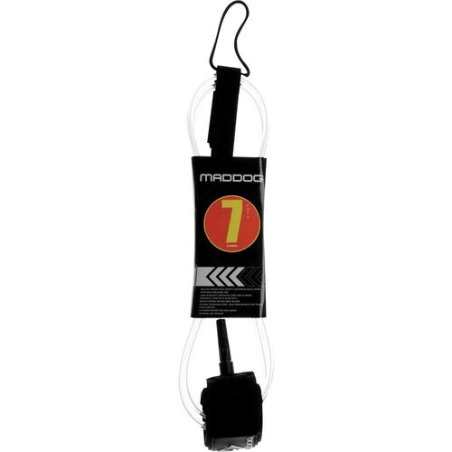 Maddog Surf Leash 7' Clear