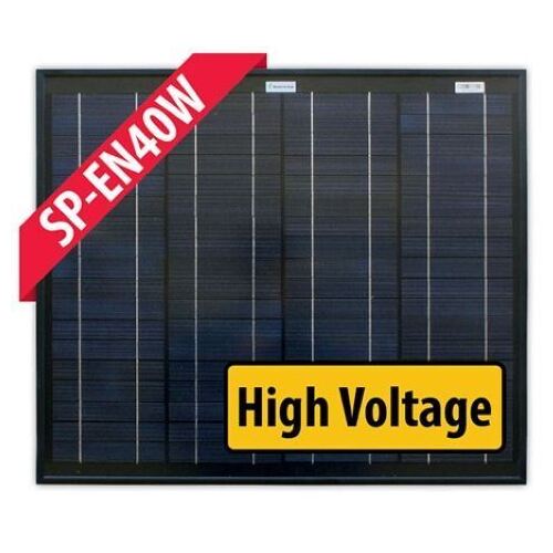 Enerdrive Solar Panel - 40W 24V Black Frame