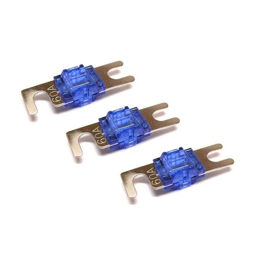 Krome 60 Amp Midi Fuses (3Pk)