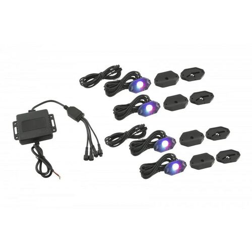 Stinger Spx 4-Way Rgb Underbody / Rock Light Kit