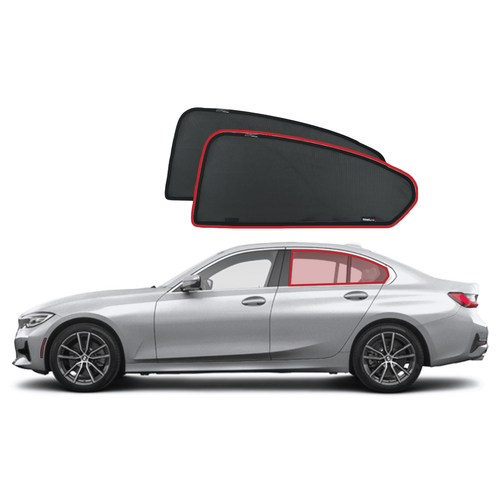 BMW 3 Series Sedan 7th Generation Car Rear Window Shades (G20; 2019-Present)*