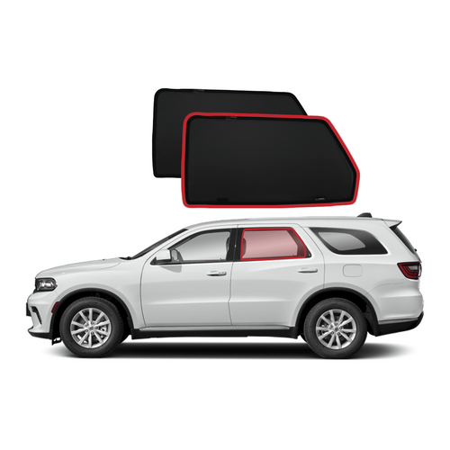 Dodge Durango 3rd Generation Car Rear Window Shades (WD; 2011-Present)*