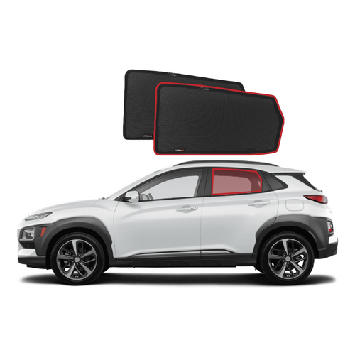 Hyundai Kona 1st Generation Car Rear Window Shades (OS; 2017-2023)