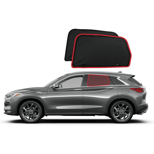 Infiniti QX50 2nd Generation Car Rear Window Shades (J55; 2019-Present)