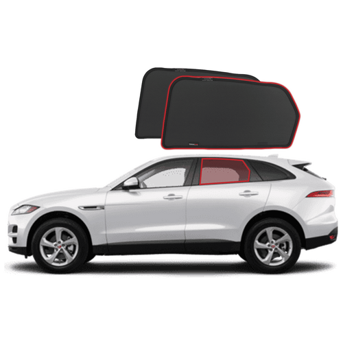 Jaguar F-Pace Car Rear Window Shades (2016-Present)*