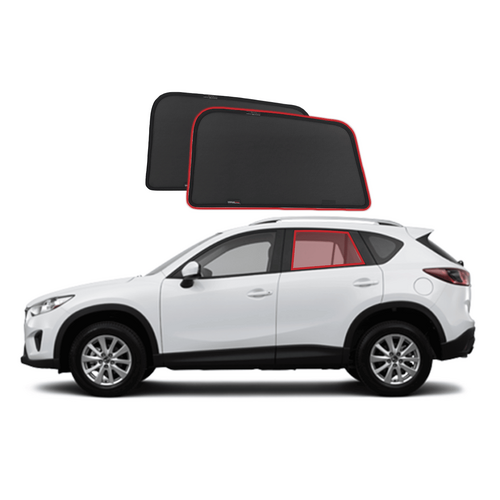 Mazda CX5 1st Generation Car Rear Window Shades (KE; 2012-2017)