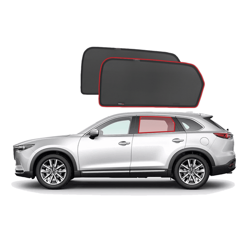 Mazda CX9 2nd Generation Car Rear Window Shades (TC; 2016-Present)