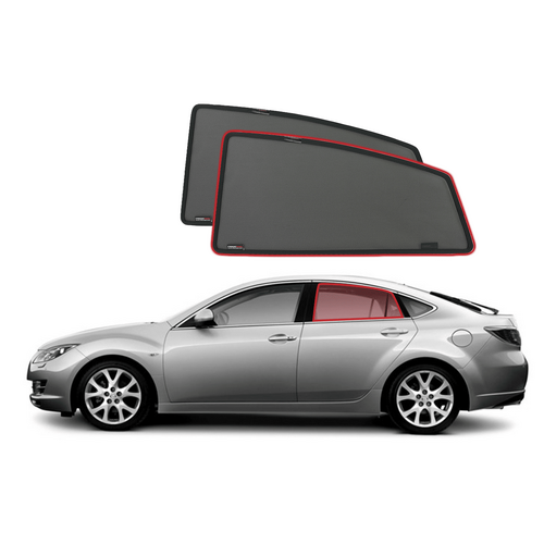 Mazda 6 Liftback 2nd Generation Car Rear Window Shades (GH; 2007-2012)