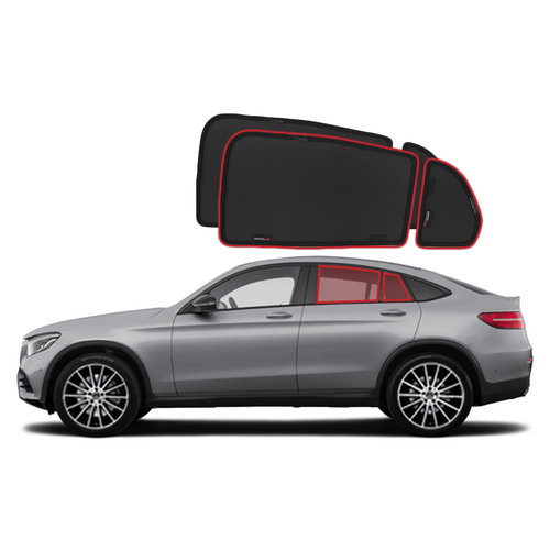 Mercedes-Benz GLC-Class Coupe Car Rear Window Shades (2016-2022)*