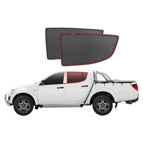 Mitsubishi Triton/L200 4th Generation Car Rear Window Shades (2006-2015)