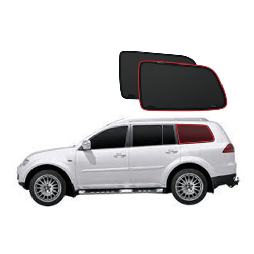 Mitsubishi Challenger/Pajero Sport/Montero Sport/Nativa/Pajero Dakar Port Window Shades (5 Seater) (PB/PC Series; 2008-2016)