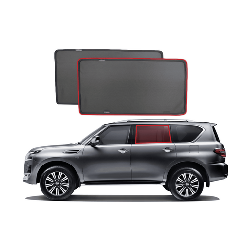 Nissan Patrol/Armada 6th Generation | Infiniti QX56/QX80 Car Rear Window Shades (Y62; 2010-Present)