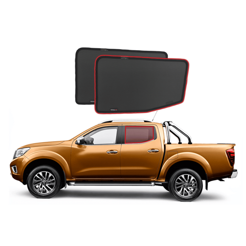 Nissan Navara/NP300 3rd Generation | Mercedes-Benz X-Class | Renault Alaskan Car Rear Window Shades (D23; 2014-Present)*