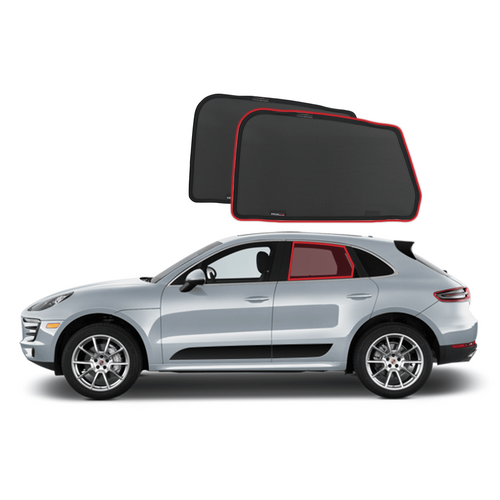 Porsche Macan Car Rear Window Shades (95B; 2014-Present)*