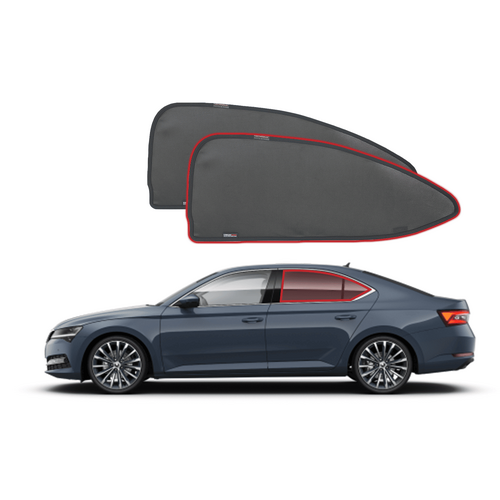 Skoda Superb Sedan/Liftback 3rd Generation Car Rear Window Shades (B8, Typ 3V; 2015-Present)