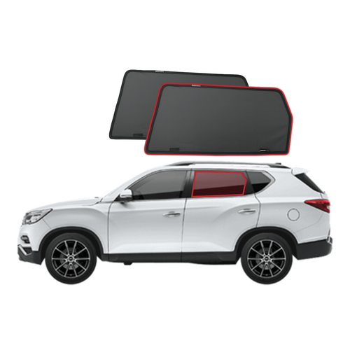 SsangYong Rexton 2nd Generation Car Rear Window Shades (Y400; 2017-Present)*