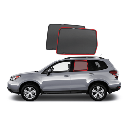 Subaru Forester 4th Generation Car Rear Window Shades (SJ; 2013-2018)