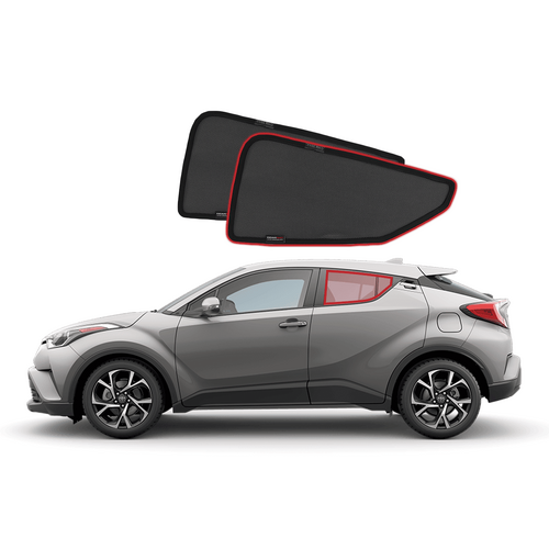 Toyota C-HR 1st Generation Car Rear Window Shades (AX10/AX50; 2016-2023)