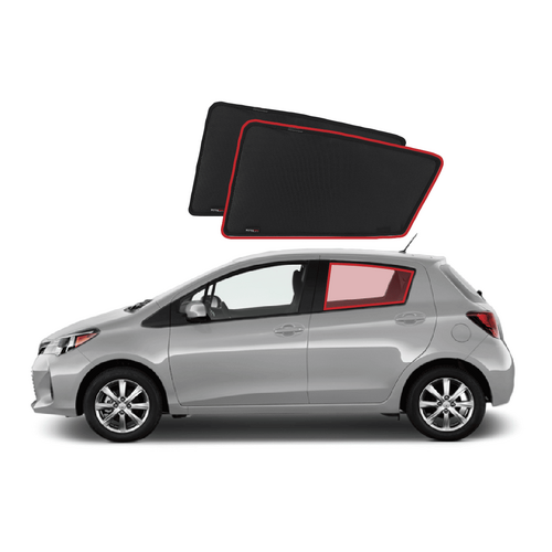 Toyota Yaris/Vitz Hatchback 3rd Generation Car Rear Window Shades (XP130; 2010-2019)