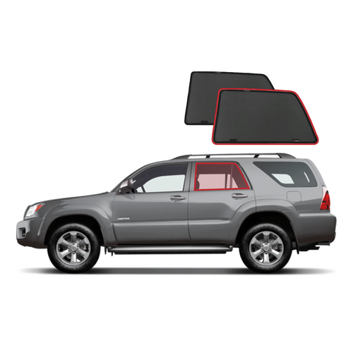 Toyota 4Runner 4th Generation Car Rear Window Shades (N210; 2003-2009)