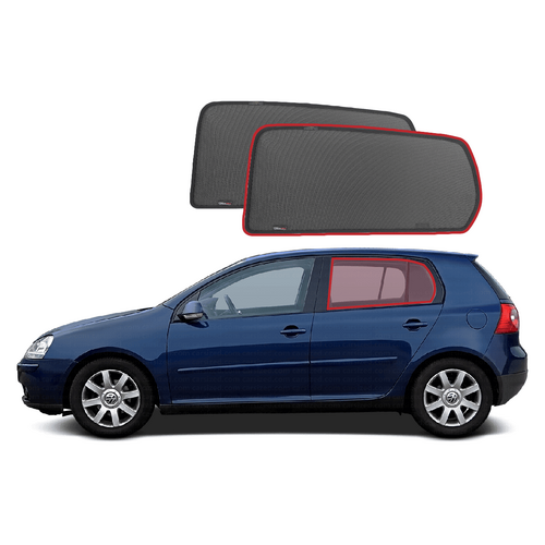 Volkswagen Golf Hatchback 5th/6th Generation Car Rear Window Shades (MK5/MK6, Typ 1K/5K; 2003-2013)