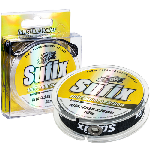 Sufix Fluorocarbon Invisiline Leader 50m 6lb - 0.17mm