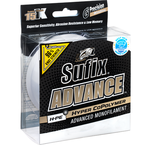 Sufix Advance HPME Monofilament Clear 250m - 48lb