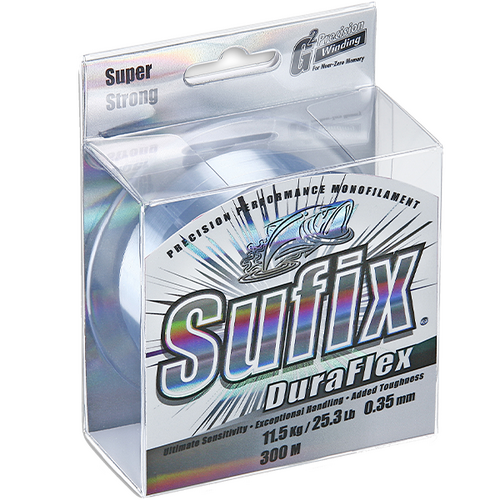 Sufix Duraflex G2 300m - 15.4lb Lo Vis Green