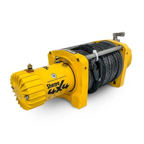 Sherpa Tow Truck Winch 20,000Lb - 24V Synthetic Rope