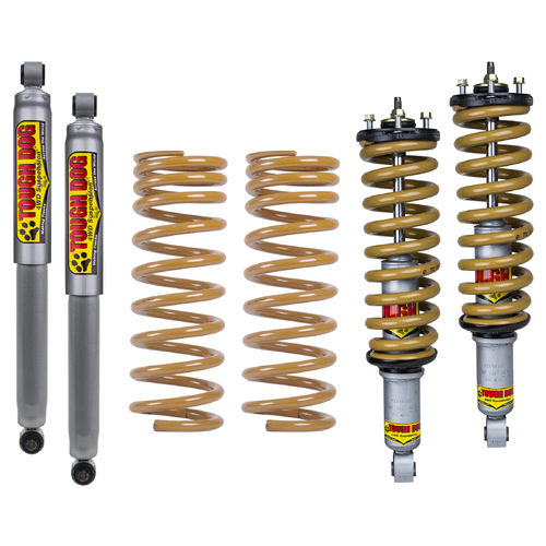 Tough Dog Suspension Kit To Suit Toyota Landcruiser 300 Series No Bullbar/Alloy Bullbar - Front Lift: 50Mm; Rear Lift: 35Mm- Foam Cell