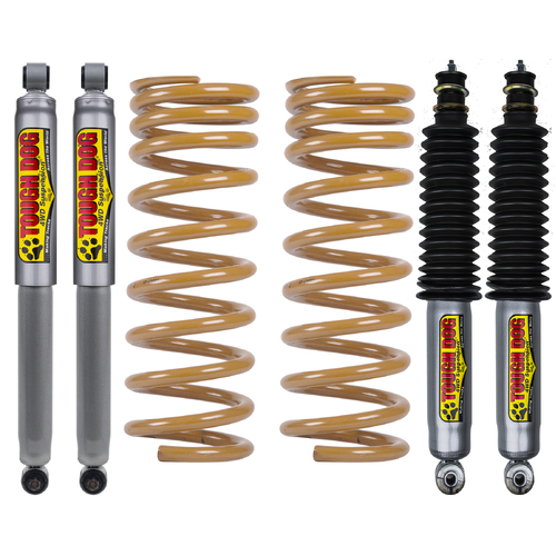 Tough Dog Suspension Kit To Suit Holden Frontera 10/95-99 Eye/Eye Rear Shock Type/No Bullbar - 40Mm Lift- Foam Cell